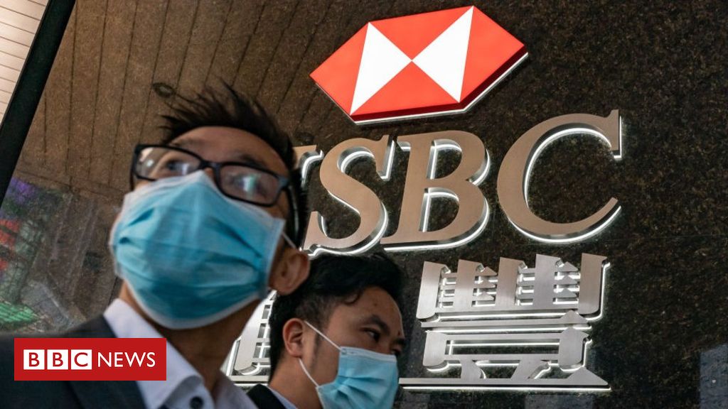 HSBC profits halved by coronavirus pandemic impact