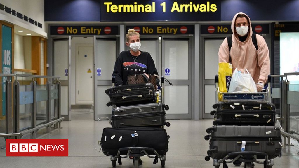 Coronavirus: Quarantine scrapped for arrivals from 'low risk' countries to England