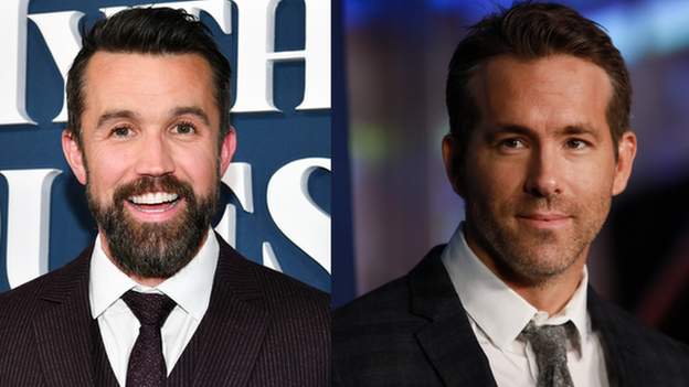 Ryan Reynolds and Rob McElhenney: Hollywood stars to take over Wrexham